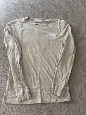 The North Face Men’s Long Sleeve Tee - Beige